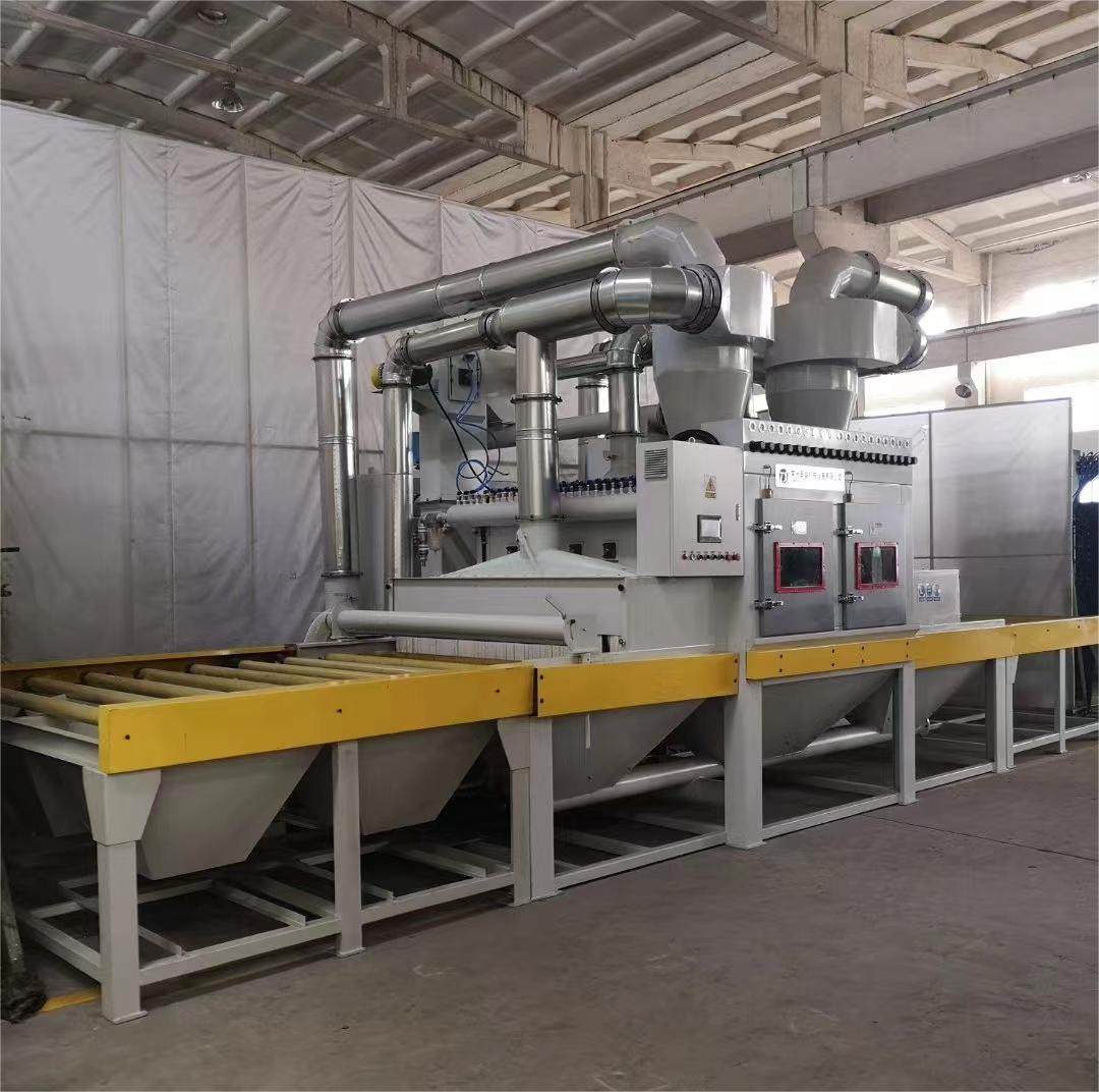 江津抛丸机跑砂是什么原因