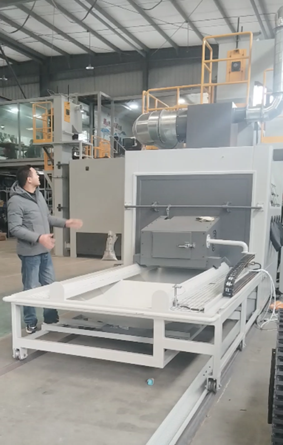 江津喷砂机在汽车制造中的表面处理应用