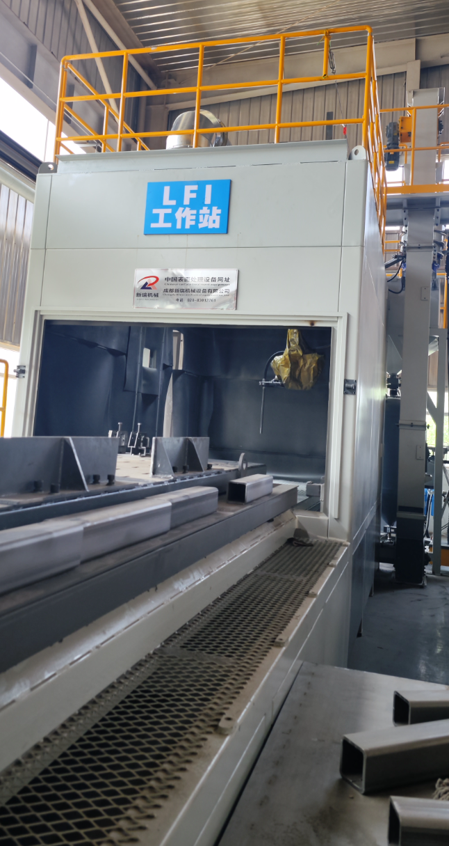 江津喷砂机在航空航天部件的精密处理