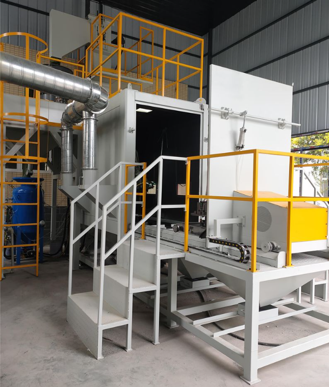 江津全自动喷砂机 实现无人化高效生产