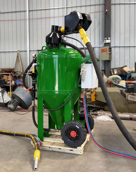 江津移动式喷砂机 户外施工效率翻倍