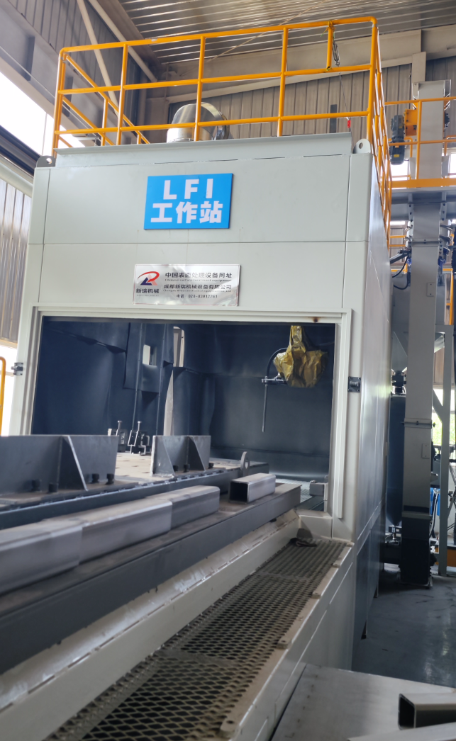 江津喷砂机自动化改造 提升生产线产能