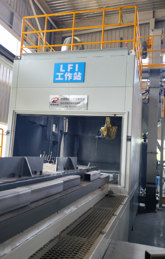 江津大口径喷砂机 适合大型工件处理